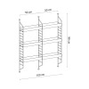 Wall Shelf Cm-068-B Taupe