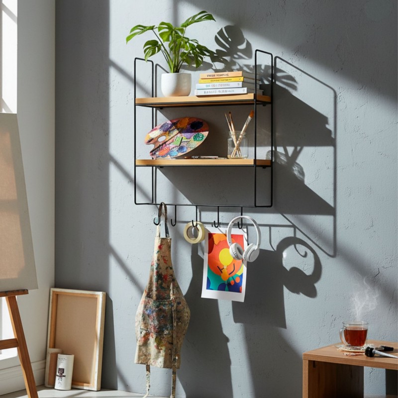 Wall Shelf Cm-071-A Gold
Natural