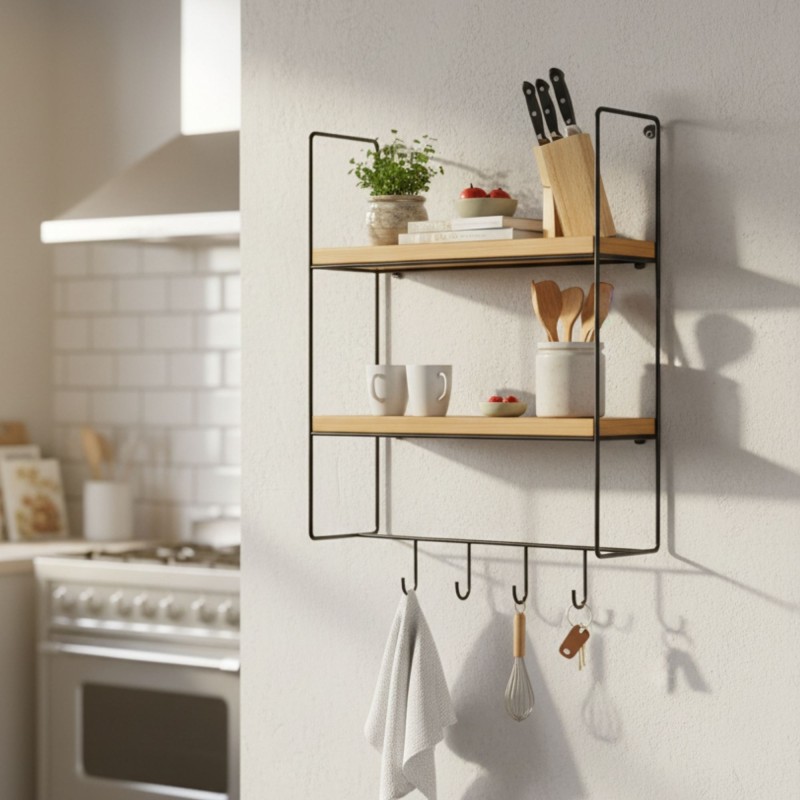 Wall Shelf Cm-071-A Gold
Natural