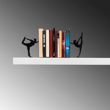 Metal Bookend Kitap tutucu 8 - Black Black
