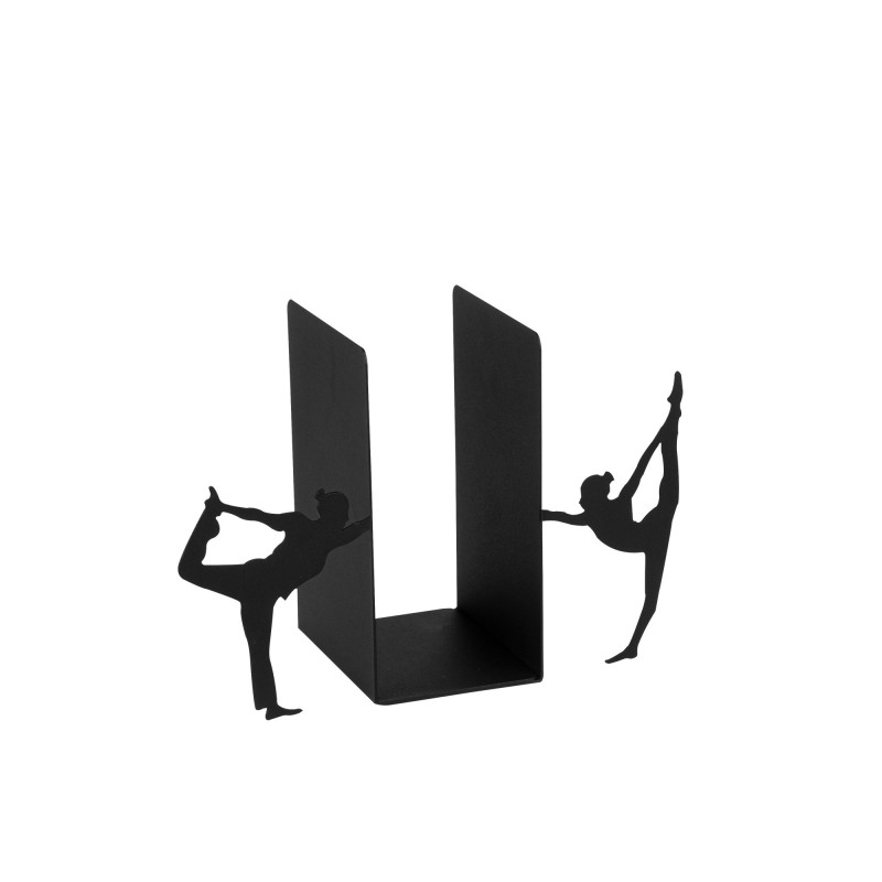 Aberto Design Metal Bookend Kitap tutucu 8 - Black Black