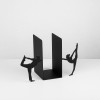 Aberto Design Metal Bookend Kitap tutucu 8 - Black Black