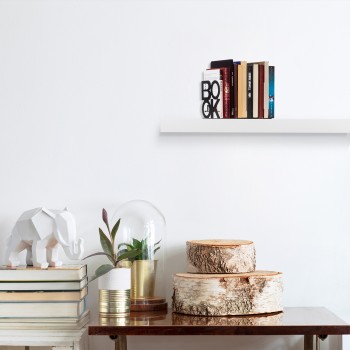 Metal Bookend Kitap tutucu 9 - Black Black