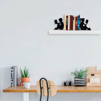 Metal Bookend Kitap tutucu 10 - Black Black