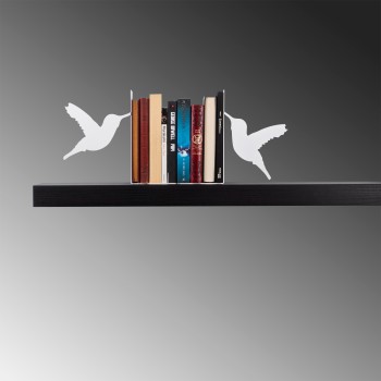 Metal Bookend Kitap tutucu 11 - White White