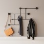 Metal Wall Hook Fatara Black