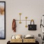 Metal Wall Hook Dama-A Gold