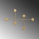 Metal Wall Hook Dama-A Gold Metal Wall Hook Dama-A Gold