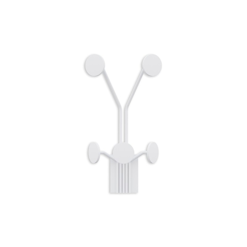 Metal Wall Hook Giraffe-B White
