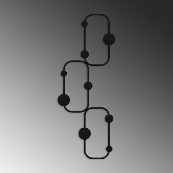 Metal Wall Hook Lizzard Black Wallxpert Metal Wall Hook Lizzard Black