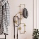 Metal Wall Hook Lizzard-A Gold Metal Wall Hook Lizzard-A Gold