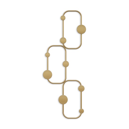 Metal Wall Hook Lizzard-A Gold Metal Wall Hook Lizzard-A Gold