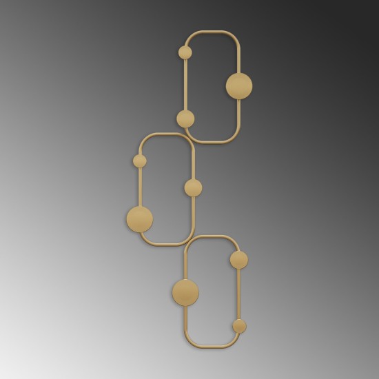 Metal Wall Hook Lizzard-A Gold Metal Wall Hook Lizzard-A Gold