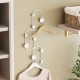 Metal Wall Hook Lizzard-B White Metal Wall Hook Lizzard-B White