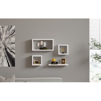 Wall Shelf Babi - White White