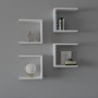 Wall Shelf Base - White White