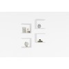 Wall Shelf Base - White White