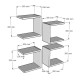 Wall Shelf Base - White White