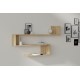 Wall Shelf Penne - Sapphire Oak Sapphire Oak Wall Shelf Penne - Sapphire Oak Sapphire Oak