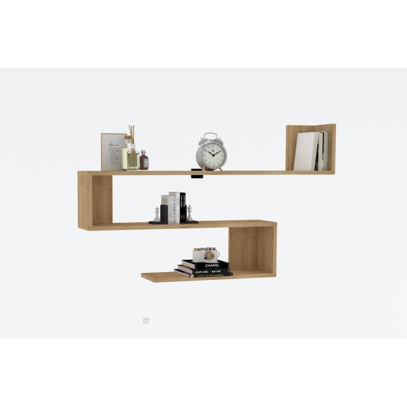 Wall Shelf Penne - Sapphire Oak Sapphire Oak