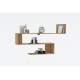 Wall Shelf Penne - Sapphire Oak Sapphire Oak Wall Shelf Penne - Sapphire Oak Sapphire Oak