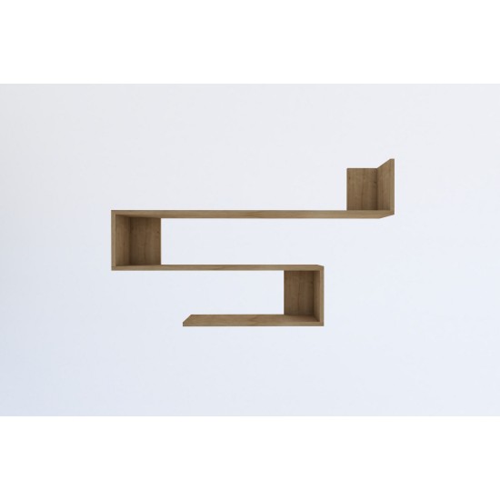 Wall Shelf Penne - Sapphire Oak Sapphire Oak Wall Shelf Penne - Sapphire Oak Sapphire Oak