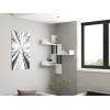 Wall Shelf Bombe- White White