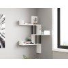 Wall Shelf Bombe- White White