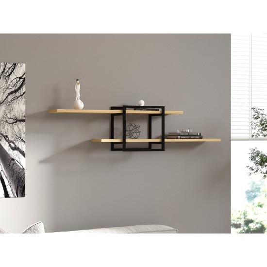 Wall Shelf Mone - Sapphire Oak Sapphire Oak Wall Shelf Mone - Sapphire Oak Sapphire Oak