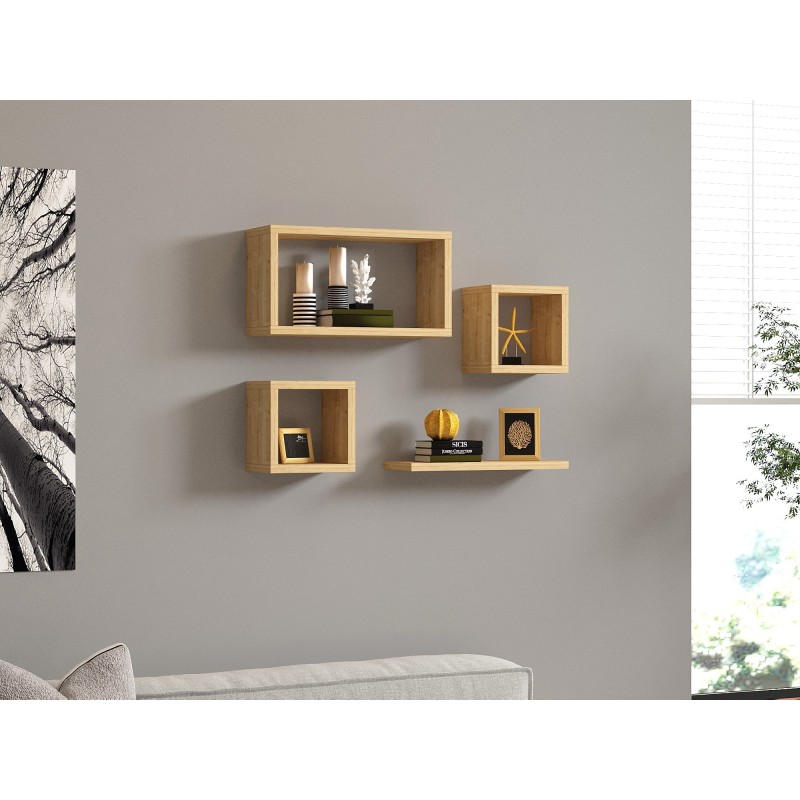 Wall Shelf Babi - Sapphire Oak Sapphire Oak