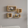 Wall Shelf Babi - Sapphire Oak Sapphire Oak