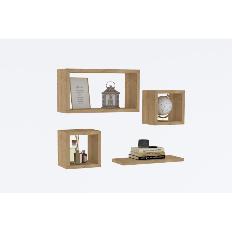 Wall Shelf Babi - Sapphire Oak Sapphire Oak