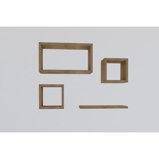 Wall Shelf Babi - Sapphire Oak Sapphire Oak