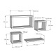 Wall Shelf Babi - Sapphire Oak Sapphire Oak