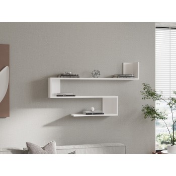 Wall Shelf Penne - White White