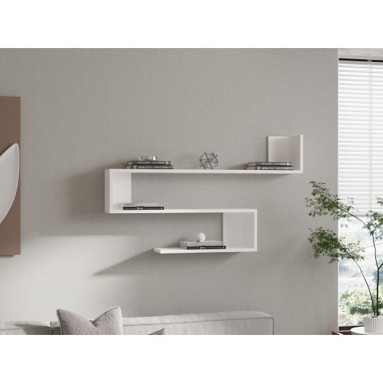 Wall Shelf Penne - White White Wall Shelf Penne - White White