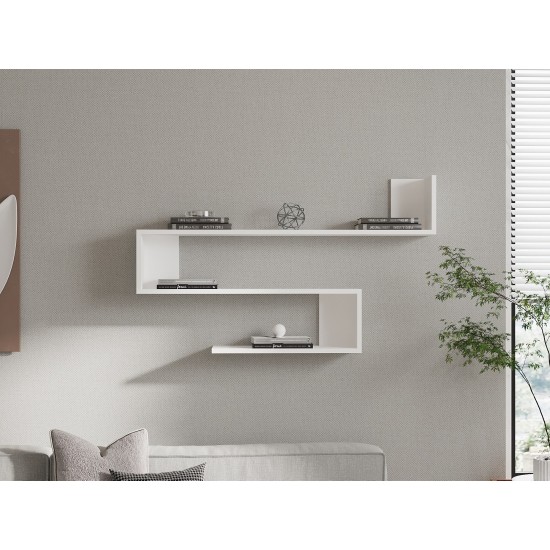 Wall Shelf Penne - White White Wall Shelf Penne - White White