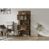 Βιβλιοθήκη  Alex - Χρώμα Καρυδί - 80x22x160εκ