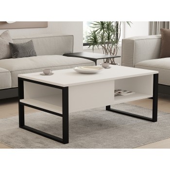 Coffee Table Devon - White White