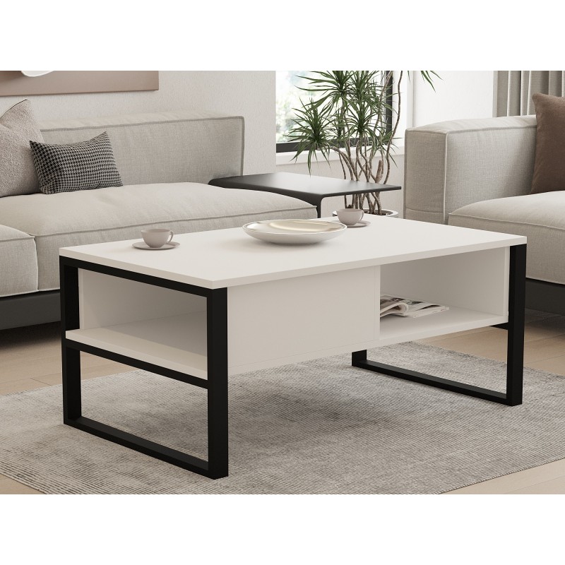 Coffee Table Devon - White White