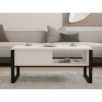 Coffee Table Devon - White White
