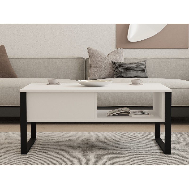 Coffee Table Devon - White White