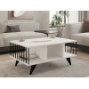 Coffee Table Bert - White White