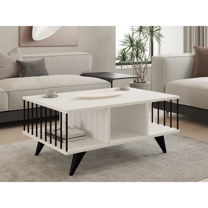 Coffee Table Bert - White White