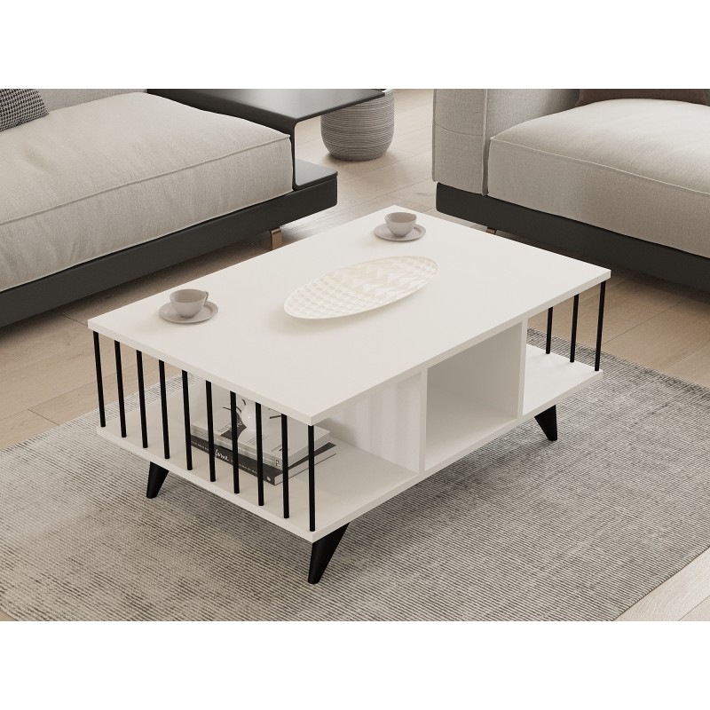 Coffee Table Bert - White White