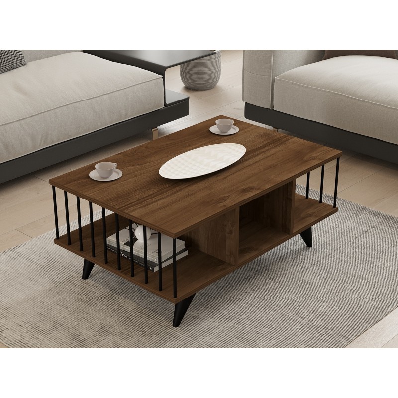 Coffee Table Bert - Walnut Walnut