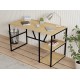 Study Desk Caste - Sapphire Oak Sapphire Oak