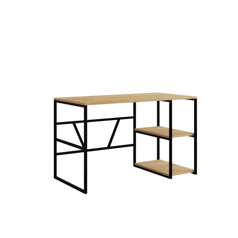 Study Desk Caste - Sapphire Oak Sapphire Oak