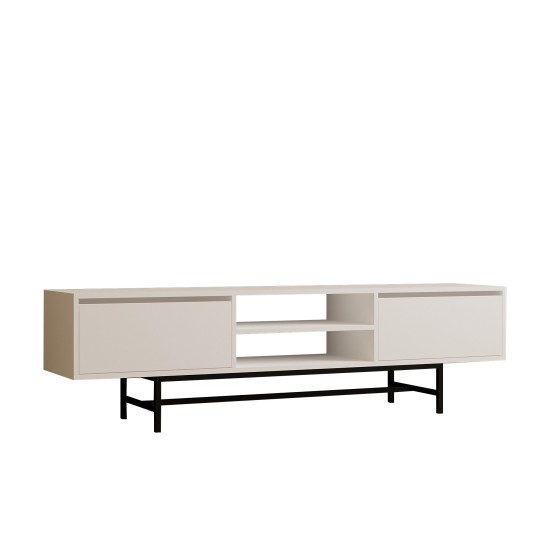 TV Unit Tauber - White White TV Unit Tauber - White White