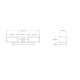 TV Unit Tauber - Anthracite Anthracite